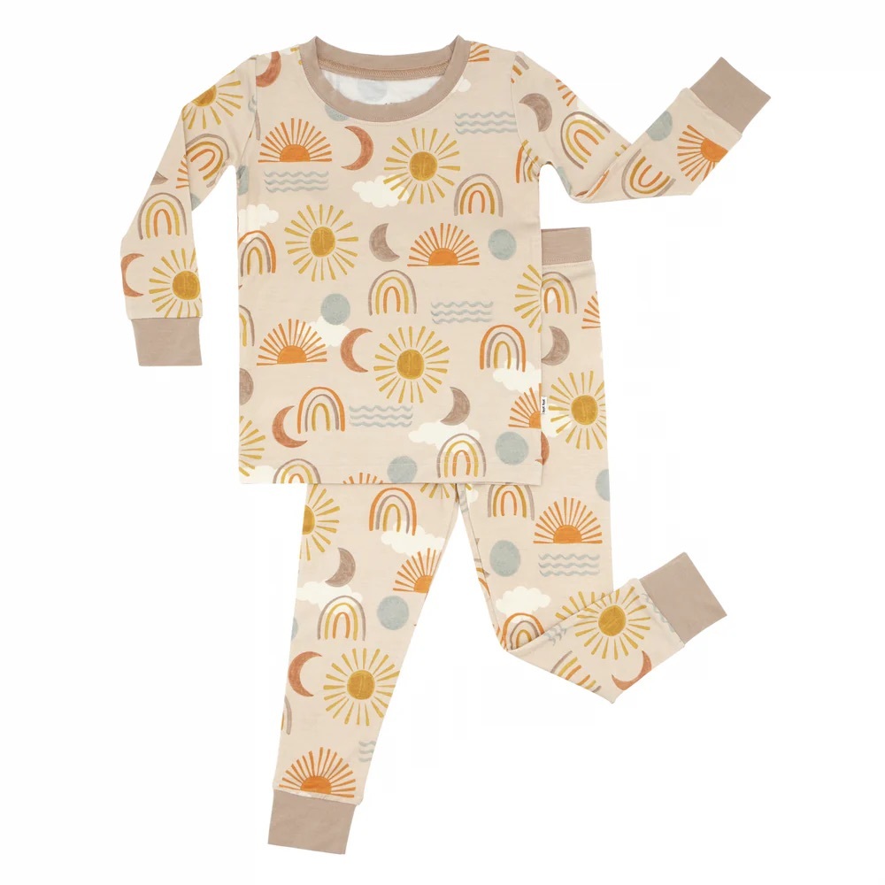 Little Sleepies Desert Sunrise Two-Piece Long Sleeve Pajama Set